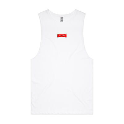 Triple Triple Back Print Mens Singlet Thumbnail